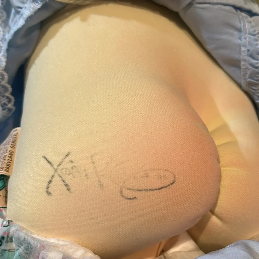 Cabbage Patch Kid Soft Sculpture vintage - Picture 8 of 9